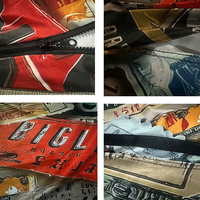 Funda estampada para maleta de viaje, protectora, elástica, de spandex, antipolvo, para hombres y mujeres 2025 - $17.99 –P1