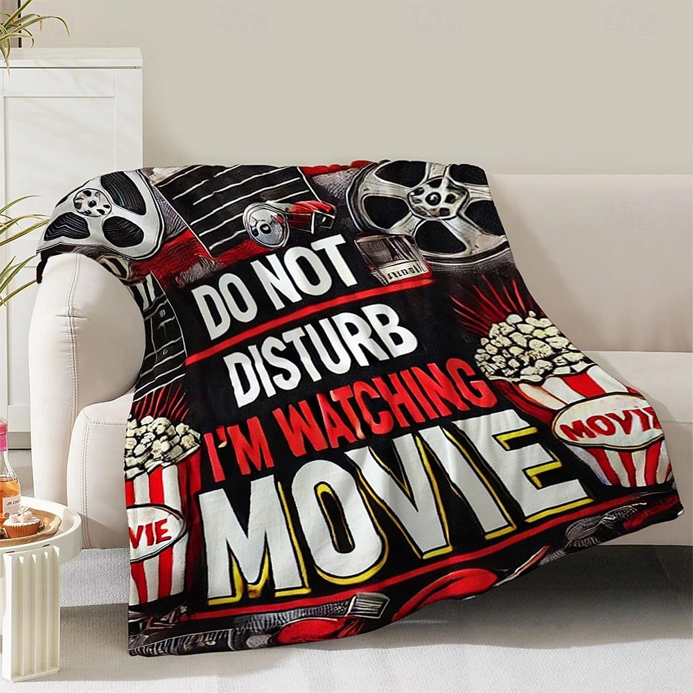 Fleece Throw Blanket for Couch Gift Movie Classic Modern 3D Sofa Bed Decorative Warm Blanket Home Decor 2026 - $19.49 –P1