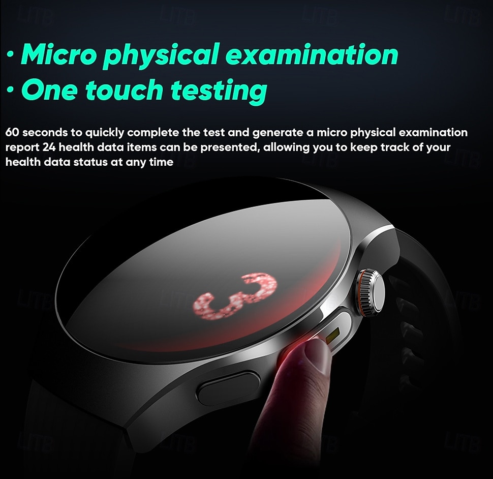iMosi MT116 Умные часы 1.56 дюймовый Смарт Часы Bluetooth Педометр Напоминание о звонке Датчик для отслеживания активности Совместим с Android iOS Универсальные Хендс-фри звонки IP68 49 2026 - $92.99 –P5