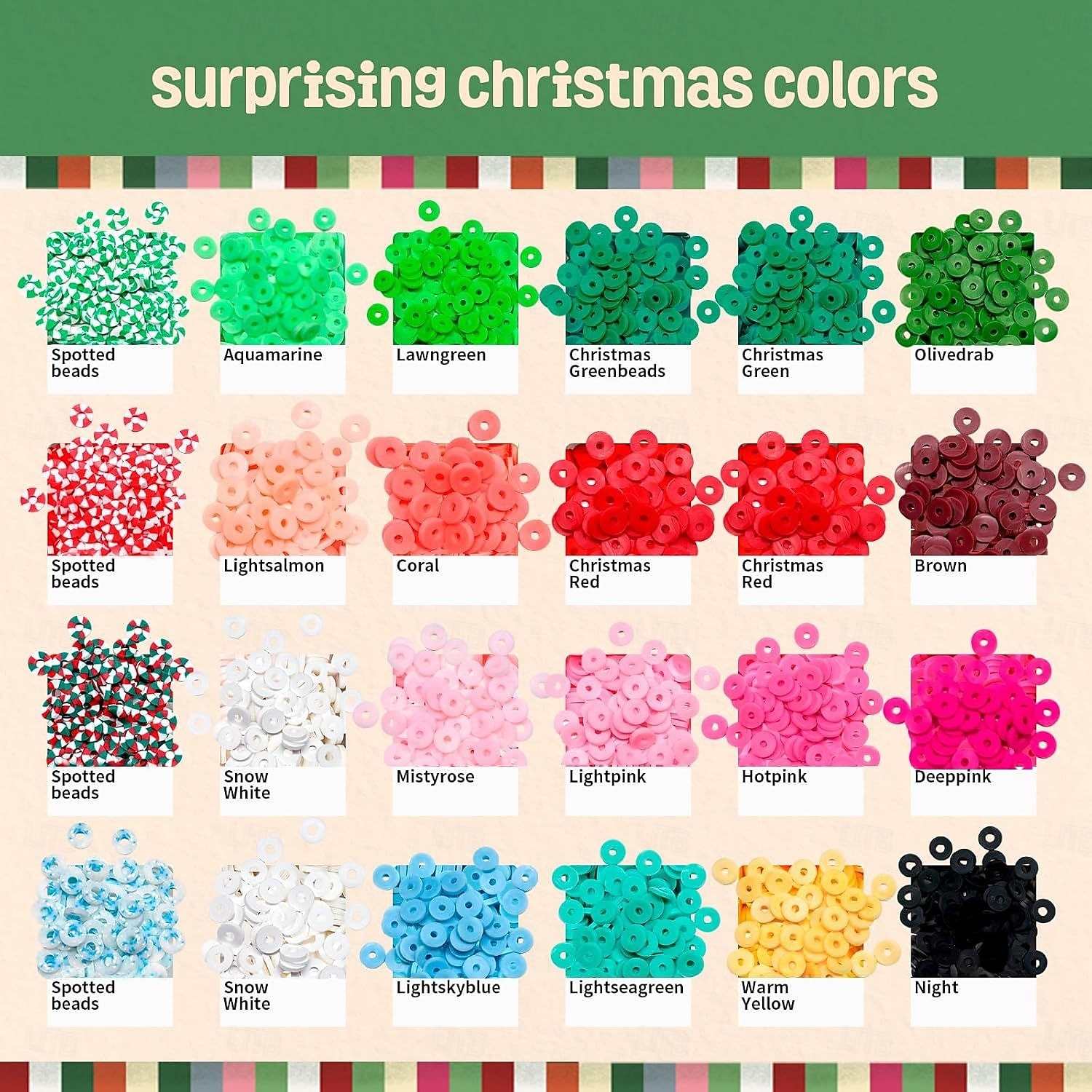 jouluhelmet korujen tekoon riipukset savihelmet rannekoruihin kaulakorujen tekoon tee-se-itse-askartelut moniväriset polymeerikirjainhelmet välihelmet juhlakorut käsintehdyt asusteet 2026 - $23.99 –P3