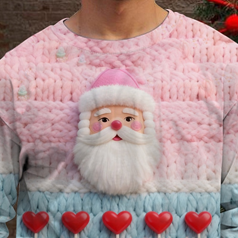 Crăciun Băieți 3D Grafic Mos Craciun Tricou Manșon Lung Primăvară Toamnă Modă De Bază Copii 4-12 ani Stil Nautic În aer liber Casual Zilnic Fit regulat 2025 - $13.99 –P2