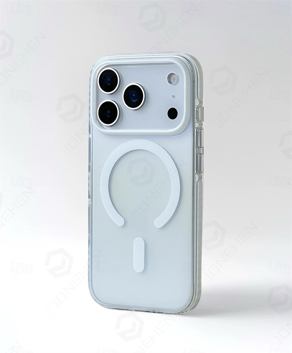 Luksuriøst gradient, eksklusivt matt, klart, sterkt magnetisk, støtsikkert deksel til iPhone 17 Air, 16, 15, 14 Pro Max, 17P, for MagSafe-ladedeksel 2025 - $16.99 –P9