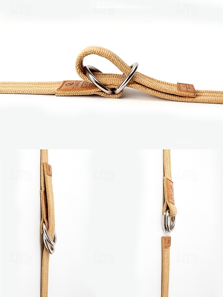 cintura natalizia in tela da uomo – cintura regolabile in tessuto di cotone con cinturino in pelle e fibbia ad anello in metallo – disponibile in rosso, blu navy, nero e altri colori – elegante accessorio natalizio per uomo del 2026 a $11.99 –P4