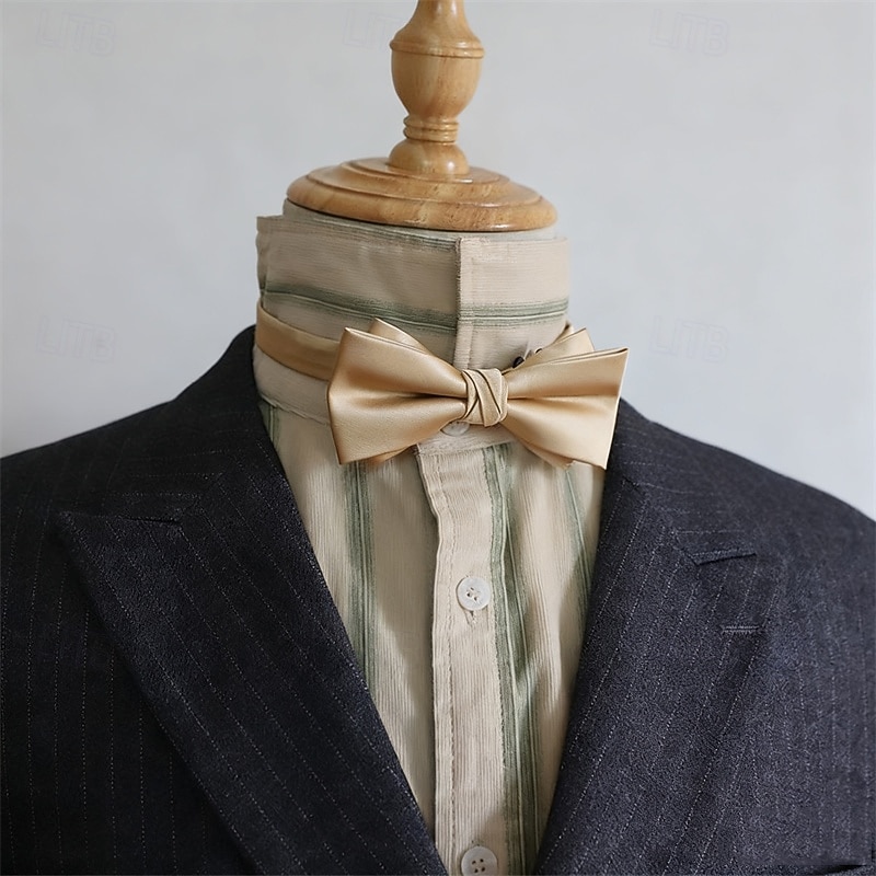 Homens Gravata Borboleta Contemporâneo Moderno Laço Cor Sólida / Simples Festa de Casamento Roupa Diária de 2026 por $5.99 –P5