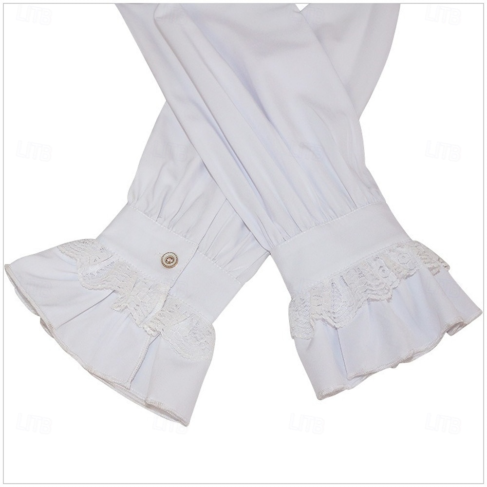 Sett retro vintage viktoriansk middelaldersk skjorte trench coat vampyr adelsmann jacquard fancy dress Menns Ebenezer Scrooge nisse Halloween karneval forestilling Ren Faire fest voksnes frakk 2026 - $69.99 –P10