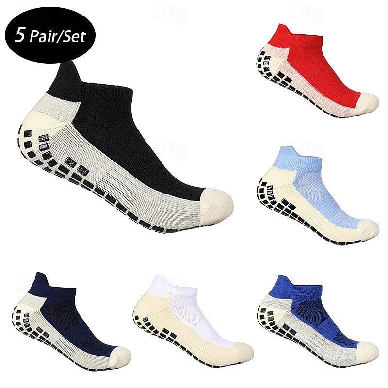 Муж. 5 пар Мульти пакеты Носки Носки для бега Повседневные носки Черный Белый Цвет Контрастных цветов Отпуск Для занятий спортом Повседневные Классический Средней плотности Осень Зима 2026 - $8.99 –P1