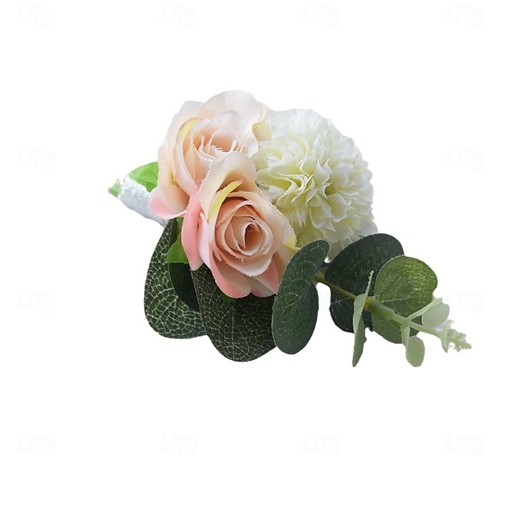 Fiori da polso da sposa Fiore all'occhiello Matrimonio / Evento / Festa Tessuti Floreale del 2026 a $17.49 –P10