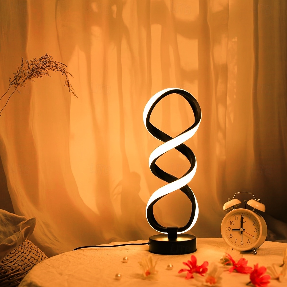 Table Lamp / Desk Lamp / Bedside lamps Decorative Artistic / Nordic Style USB Powered For Bedroom / Study Room / Office DC 5V White 2026 - $22.99 –P1