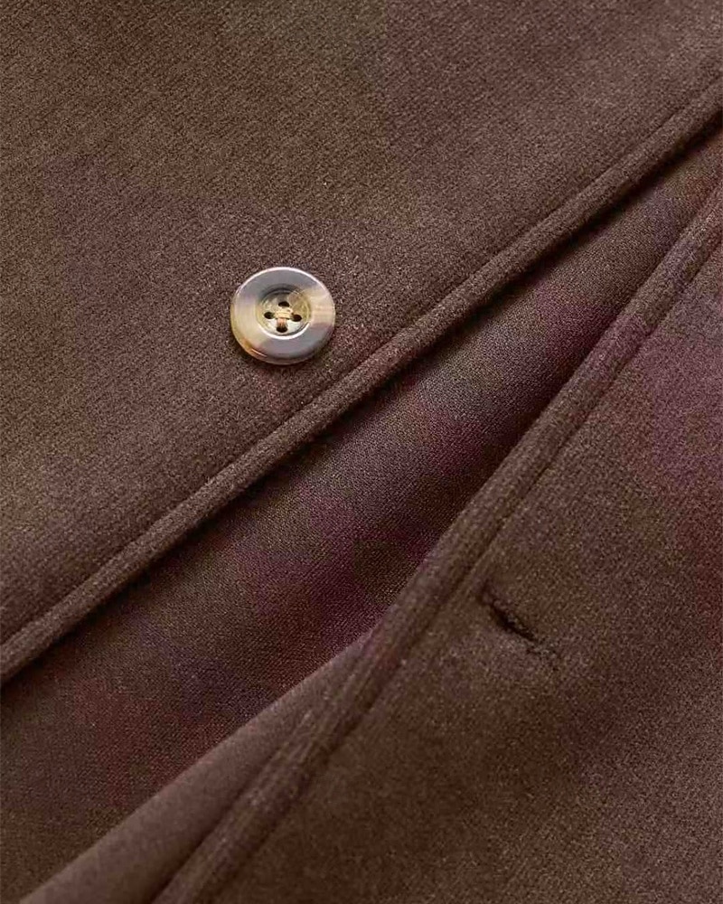 Herre Ytterfrakk Trenchcoat Lang trenchcoat Feriereise Daglig Høst Vinter Polyester Vindtett Yttertøy Klær Mote Klassisk عادي Lomme Knaphul Enkeltkneppet 2026 - $36.99 –P6