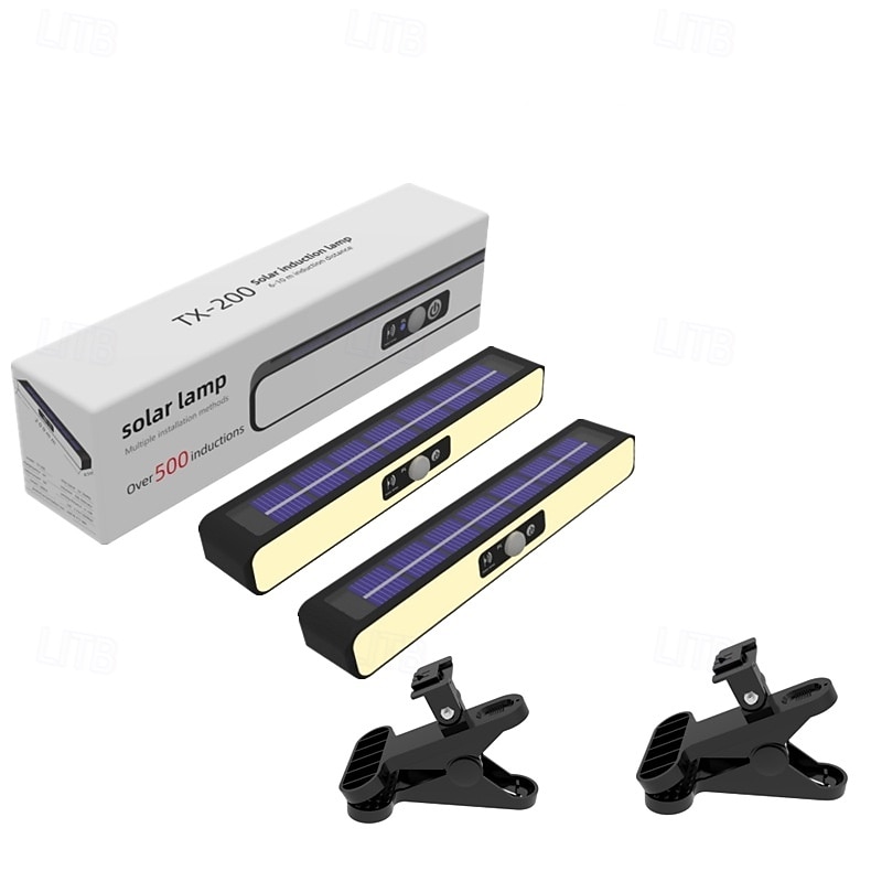 Настенные солнечные светильники с водонепроницаемым корпусом, уличные светильники для ограждений, переносные светильники безопасности на солнечных батареях для ограждений, гаражей, кемпингов 2026 - $15.49 –P3