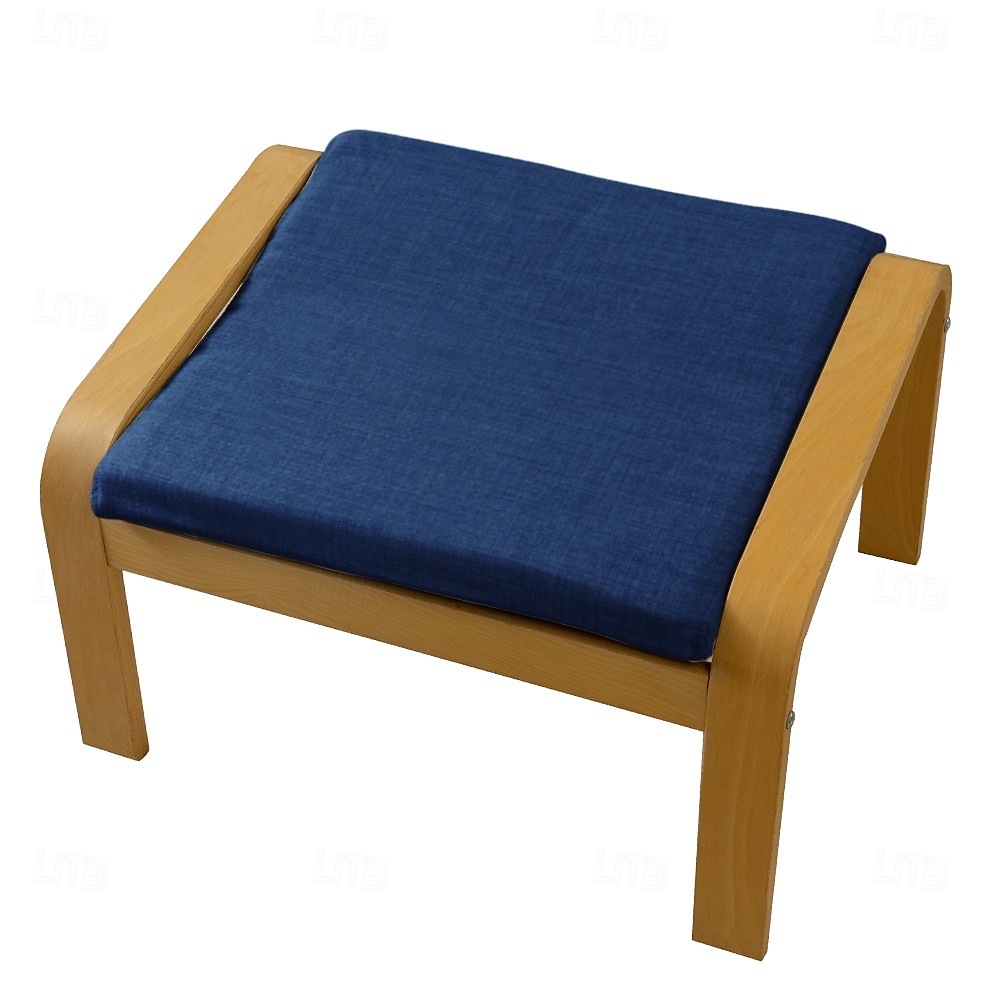 POÄNG Stool Chair footstool Cover Solid Color Quilted Polyester Slipcovers 2025 - $19.49 –P14