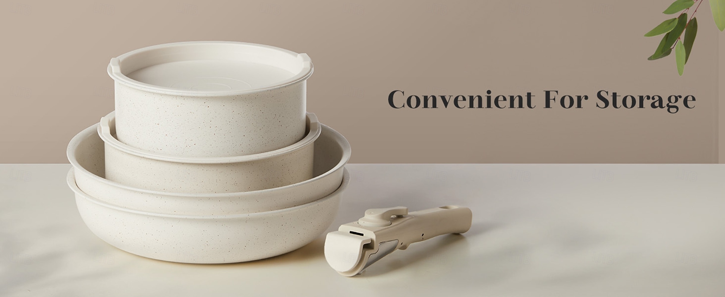 Набор из 12 кастрюль для тушения и вока, безопасный набор для посудомоечной машины со съемной ручкой, нержавеющая сталь, набор посуды для индукционной плиты 2025 - $279.39 –P6