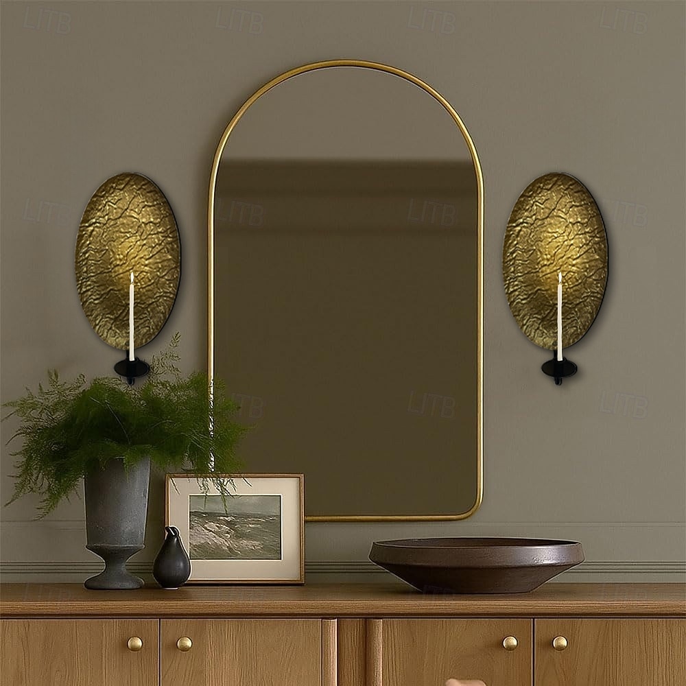 Elegant Wall Decor Metal Candle Holder Wall Sconce for Living Room Home Decor European Design 2026 - $25.99 –P2