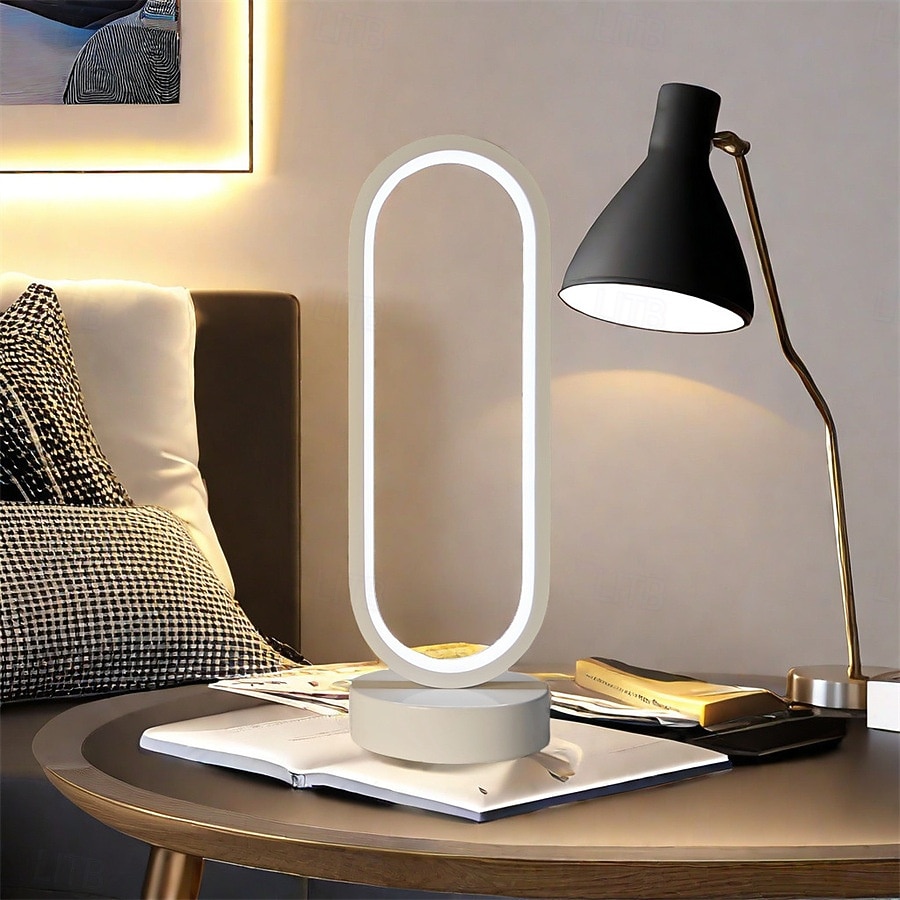 Μοντέρνα Απλή Επιτραπέζια Λάμπα USB Powered Τρία Είδη Φωτισμού Υπνοδωματίου Νυχτερινό Φως Σπίτι Κομοδίνο Μελέτη Υπνοδωματίου Κοινόχρηστος Χώρος κοιτώνα Ρυθμιζόμενη Διακόσμηση Δώρο 2026 - $23.99 –P8