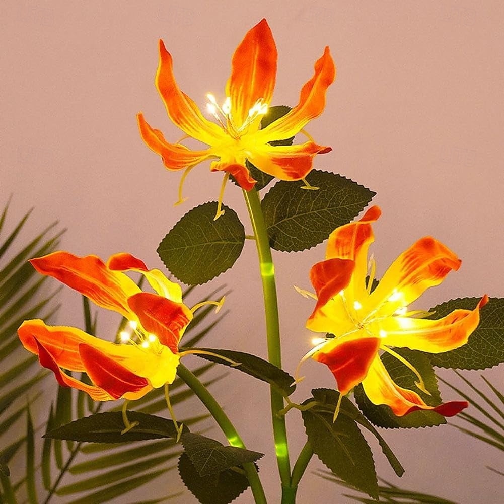 1 pacote de luzes de jardim de LED movidas a energia solar para uso externo, gramado e para lâmpada de estaca de pátio com caixa de plástico resistente às intempéries, proporcionando iluminação ambiente de 2025 por $17.99 –P2