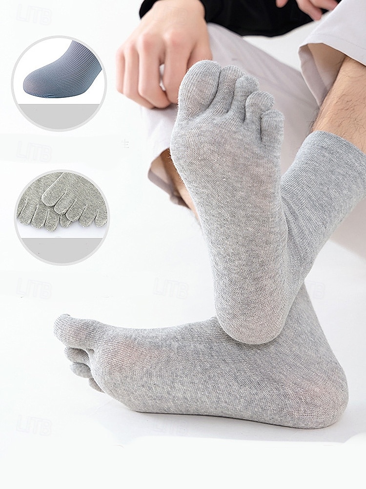 мужские носки из чистого хлопка – дышащие, удобные и стильные носки для повседневной носки и активного образа жизни, доступны в разных цветах 2026 - $9.99 –P2