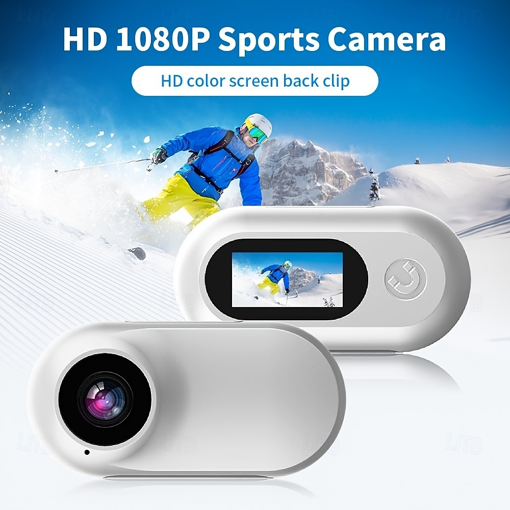 HD 1080P Mini Ulkoilmaurheilukamera magneettisella klipsillä valokuville ja videoille peukalo DV lemmikkikamera pyöräilyrekisteröijä ystävänpäivälahja 2026 - $49.99 –P2