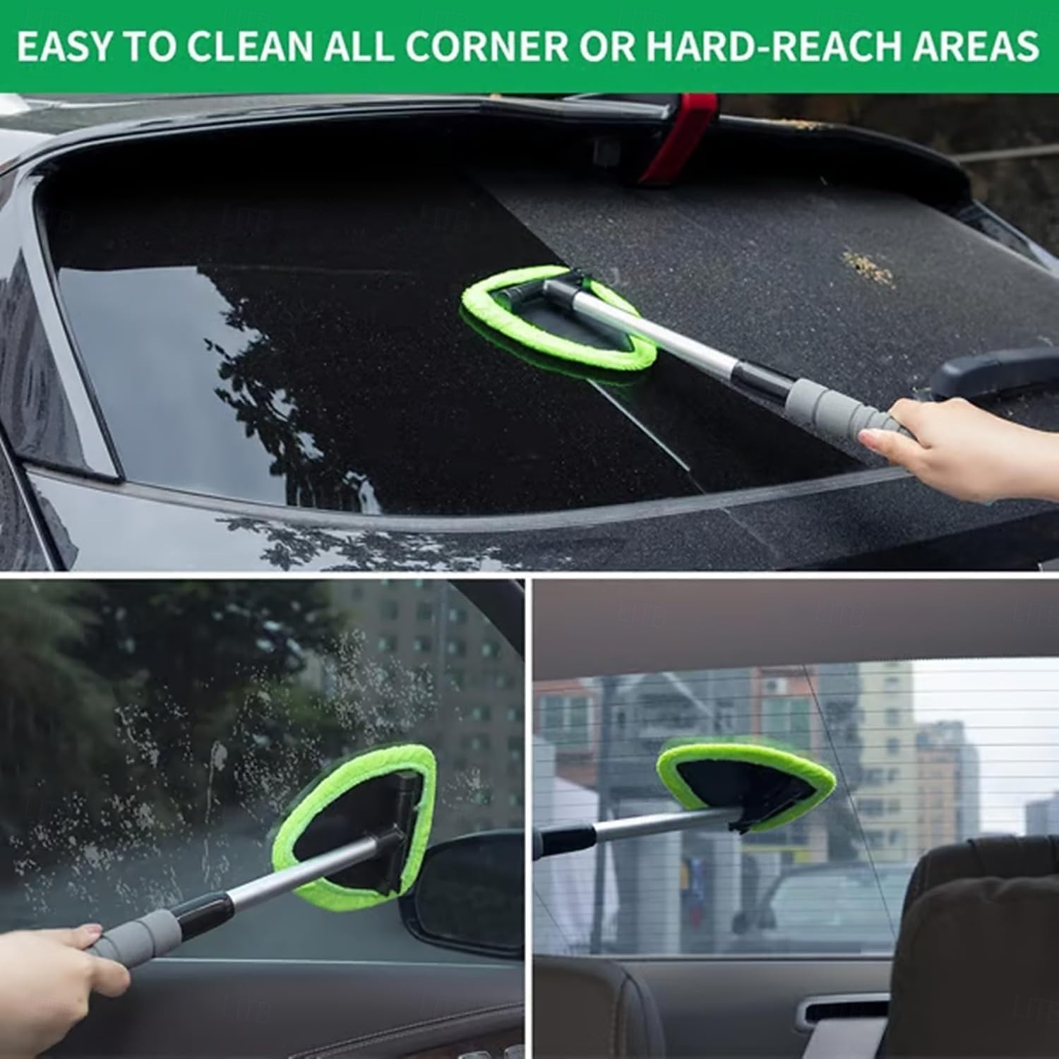 5pcs Windshield Defrosting Tool Set with 4 Cloth Pads - Durable Car Window Cleaner, Long-Lasting Design, Includes Spray Bottle and Microfiber Cloths for Efficient Ice Removal 2025 - $15.99 –P10