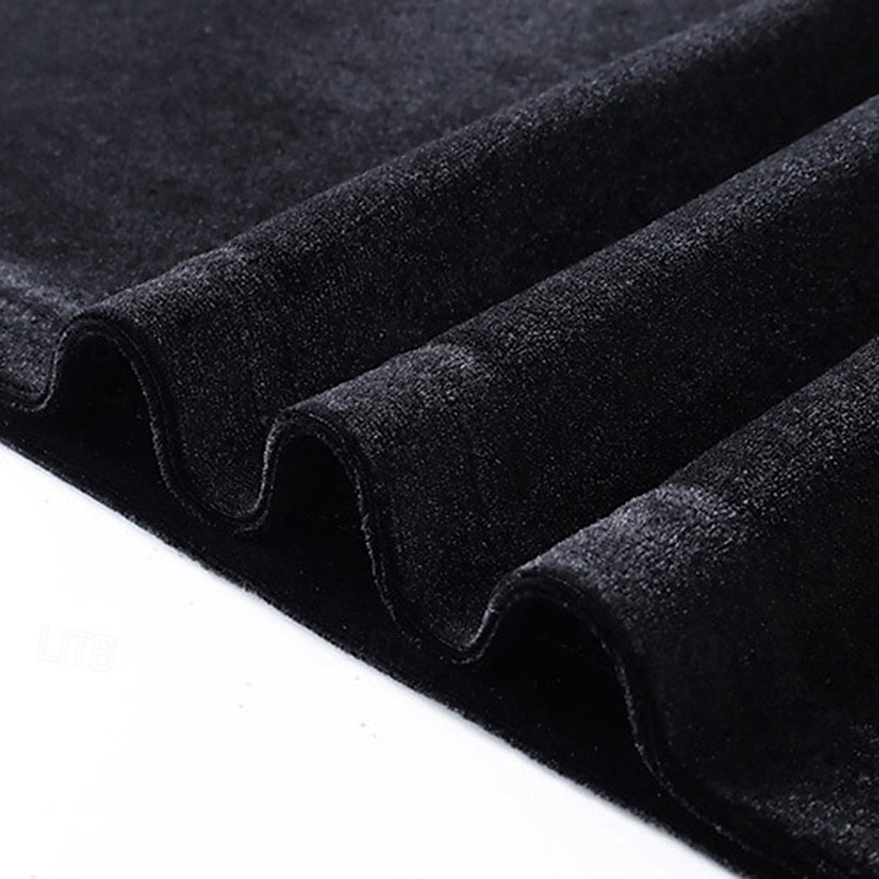 Damen Samt Elegant Bluse Einfarbig Einfach Elegant Täglich Stilvoll Langarm Stehkragen Normale Oberteile Täglich Ferien Ausgehen Schwarz Wein Purpur Braun Herbst Winter 2026 - $25.99 –P11