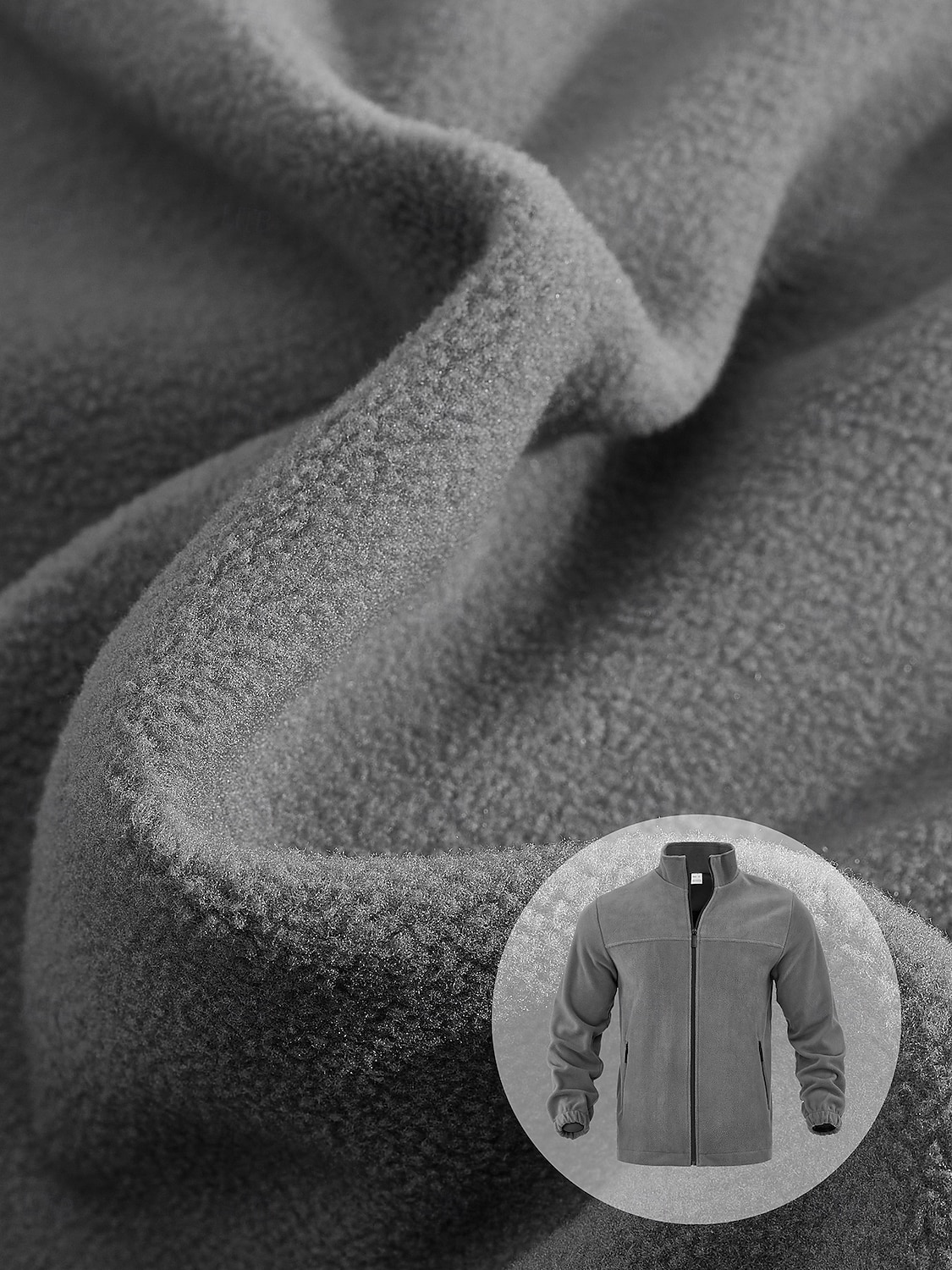 Herre Utendørs jakke Fleece-jakke Formell Hjem Hold Varm Lomme Grunnleggende Vår Høst Helfarge Aktiv Nøytral Skjortekrage Normal Mørkegrå Svart Hvit Lilla Oransje Jakker 2025 - $38.99 –P6