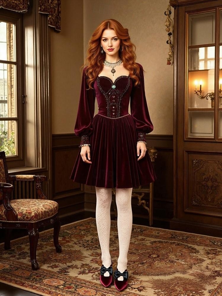 Schwarze Damenschuhe aus Samt mit Kitten Heel und schwarzer Schleife – Pumps im Vintage-Stil im viktorianischen Stil für Damen, perfekt für Hochzeiten und Gatsby-Partys &formelle Abendoutfits 2026 - $54.99 –P3