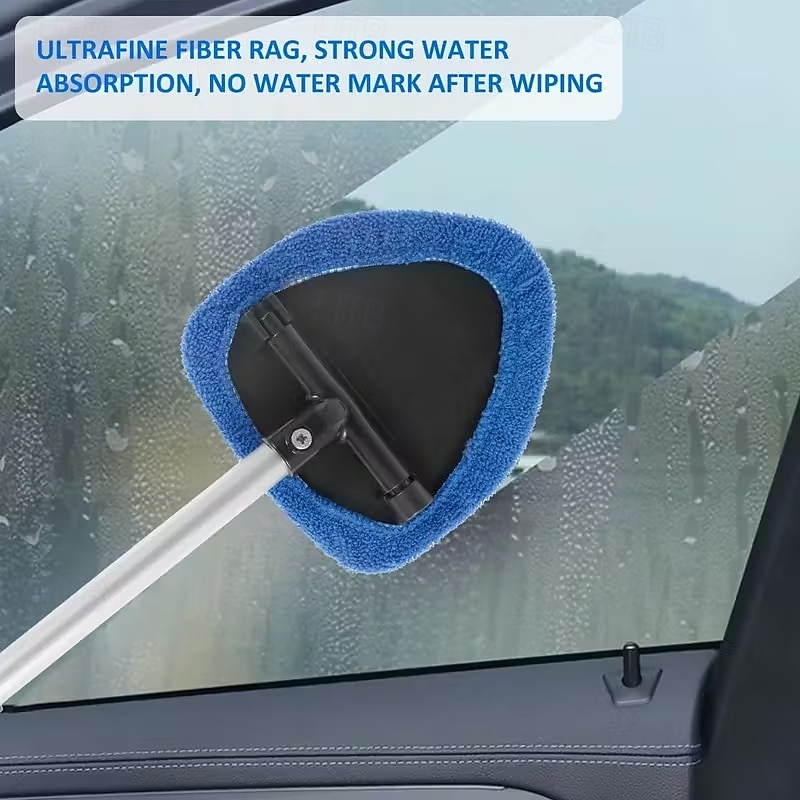 5pcs Windshield Defrosting Tool Set with 4 Cloth Pads - Durable Car Window Cleaner, Long-Lasting Design, Includes Spray Bottle and Microfiber Cloths for Efficient Ice Removal 2025 - $15.99 –P8