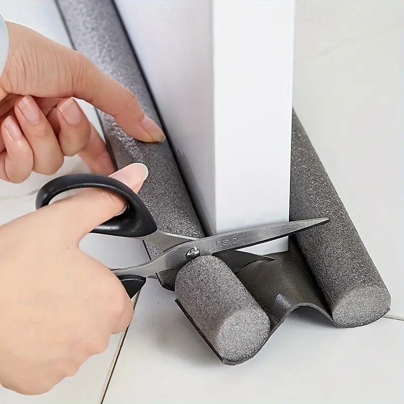 5-pack tätningslist för dörrbotten, 1 meter lång, dragstopp – flexibel plasttätning i kommersiell kvalitet under dörren, non-stick, buller- och dragstopp för hem och kontor 2026 - $16.49 –P1