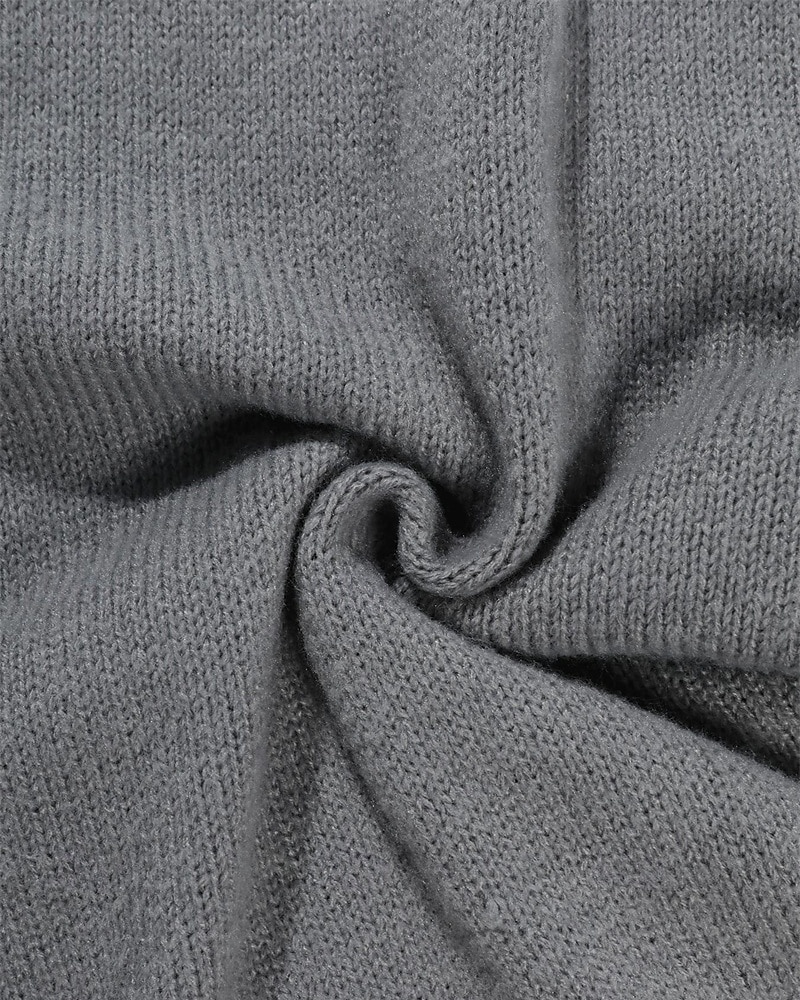 Męskie Sweter sweter Sweter z dzianiny Prążkowany Robić na drutach Zwykłe topy Dzianiny Kolorowy blok Półgolf Moda Podstawowy Urlop Dzienne zużycie Odzież Jesień Zima Biały Czerwony S M L 2026 - $34.99 –P8