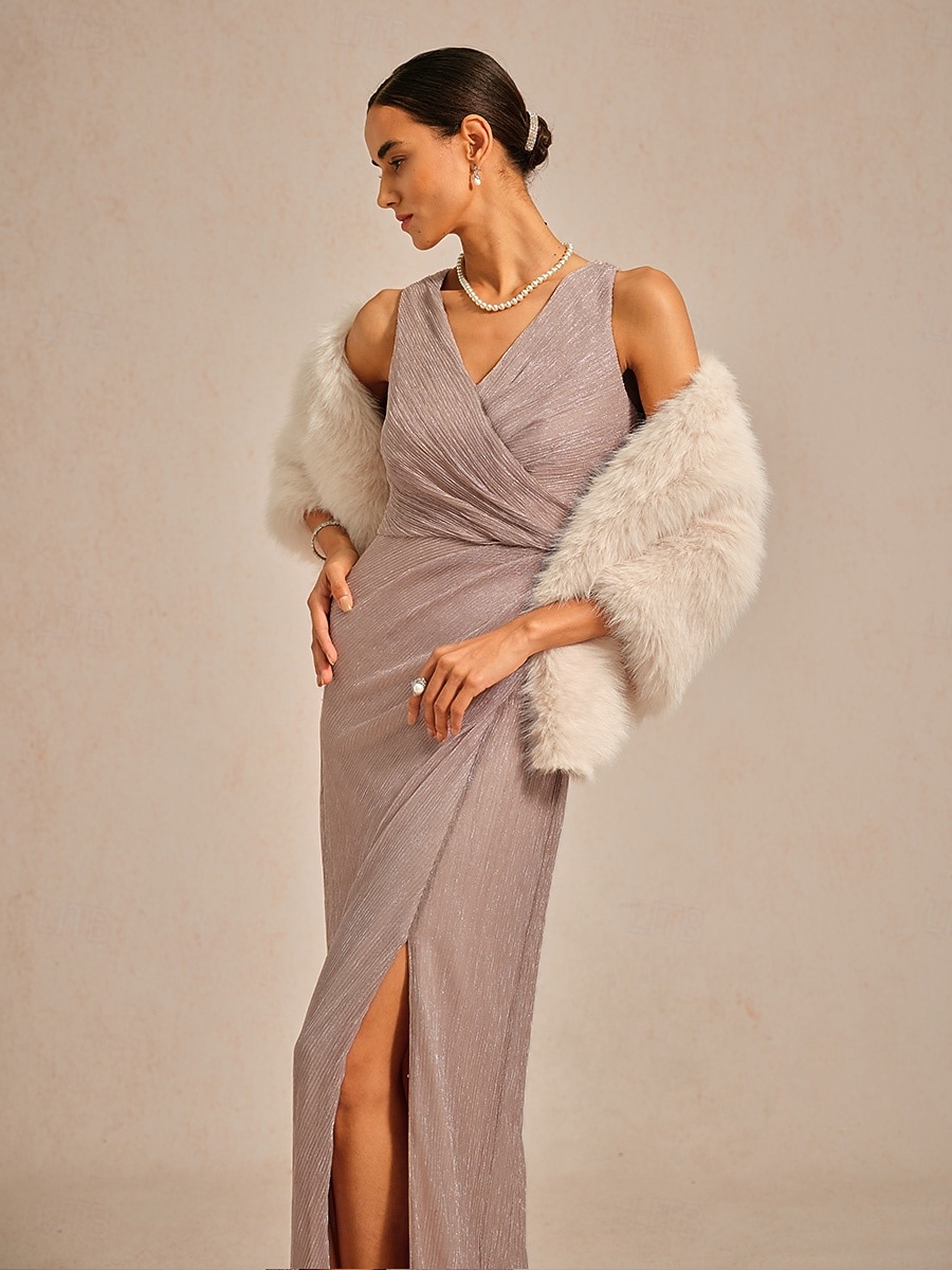 2025年 レディース 冬コート 暖かい ショール スカーフ エレガント フォーマル デイリー ラペル オーバーサイズ 半袖 アウターウェア ホワイト 秋 冬  コレクション – $199.99 –P3