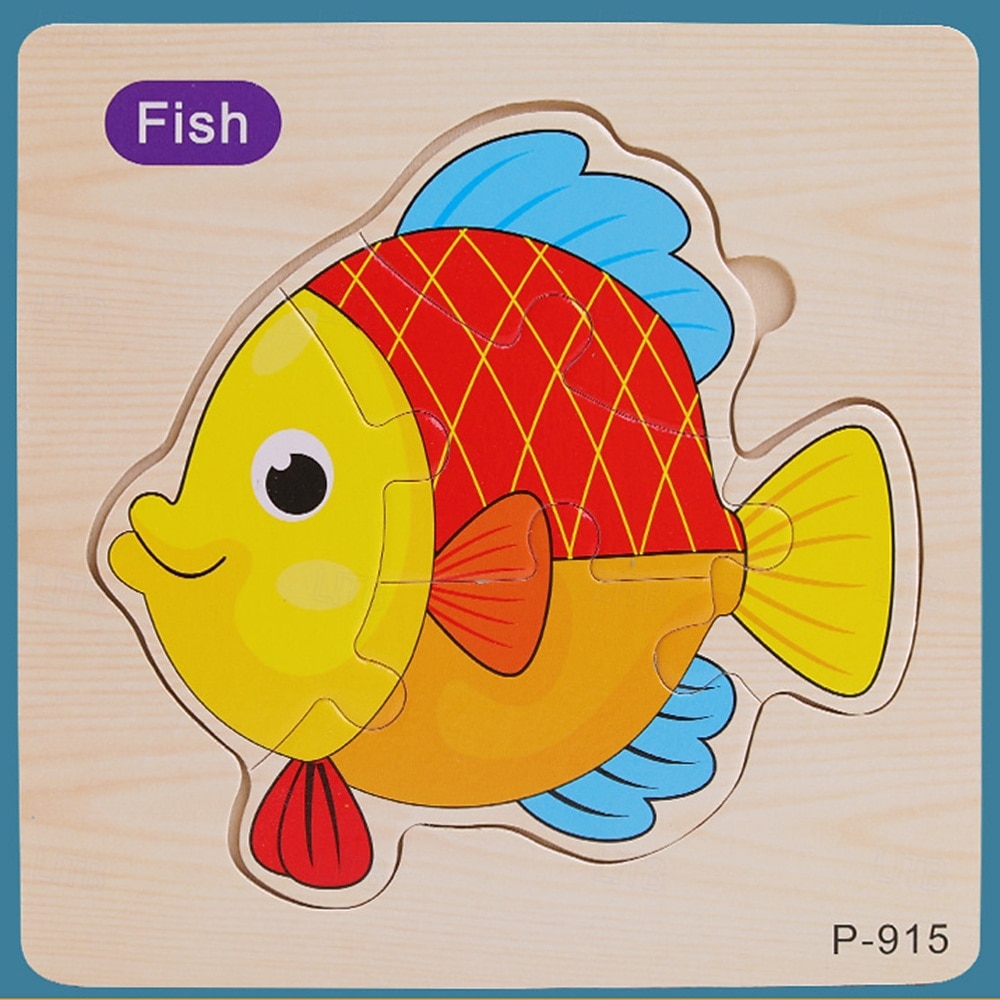 16pc Toddler Learning Puzzles - Set of 16 Wooden Peg Board Puzzles for Ages 1 2 3 - Develops Hand-Eye Coordination & Cognitive Skills Christmas Gift 2025 - $38.99 –P5