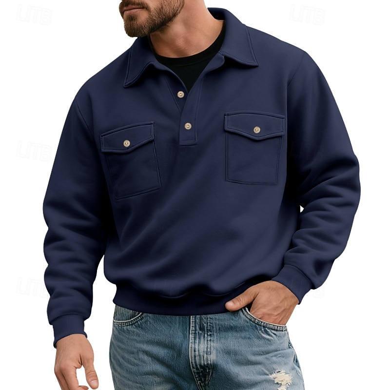 Hombre Sudadera Gris Claro Diseño Plano Bolsillo Diario Deporte Festivos Poliéster Ropa de calle Básico Casual Primavera & Otoño Ropa Sudaderas con capucha Sudaderas Manga Larga 2026 - $24.99 –P10