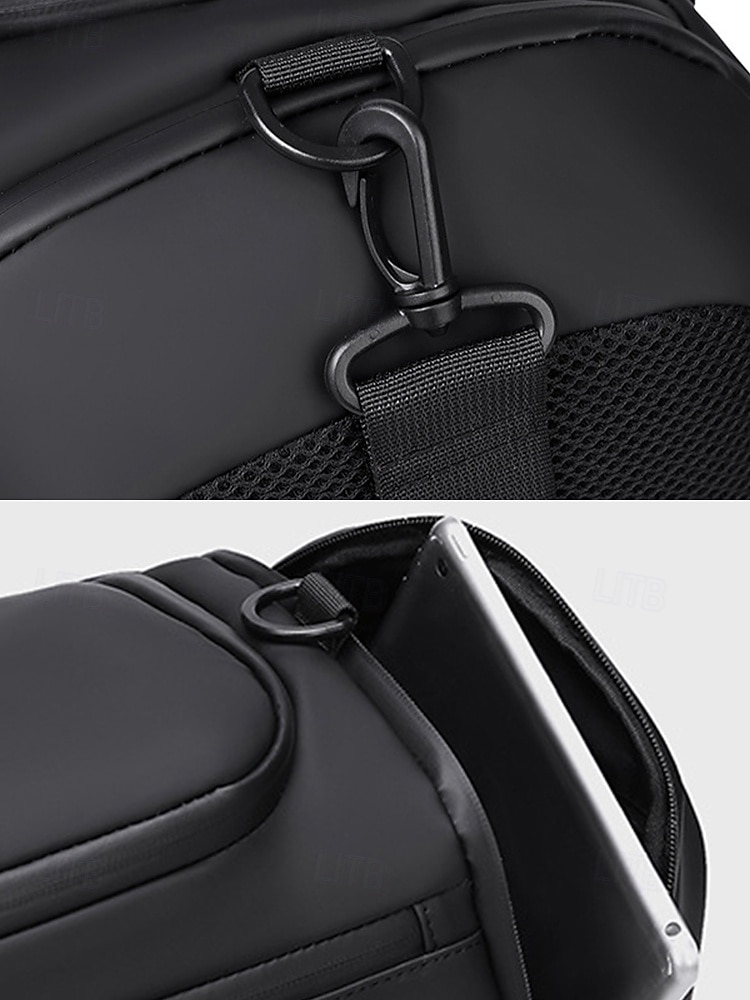 borsone da uomo impermeabile e antigraffio – borsa da viaggio e palestra di grande capacità con scomparto per scarpe, borsa sportiva resistente per il weekend, per fitness, attività all'aperto e viaggi di lavoro del 2026 a $34.99 –P11