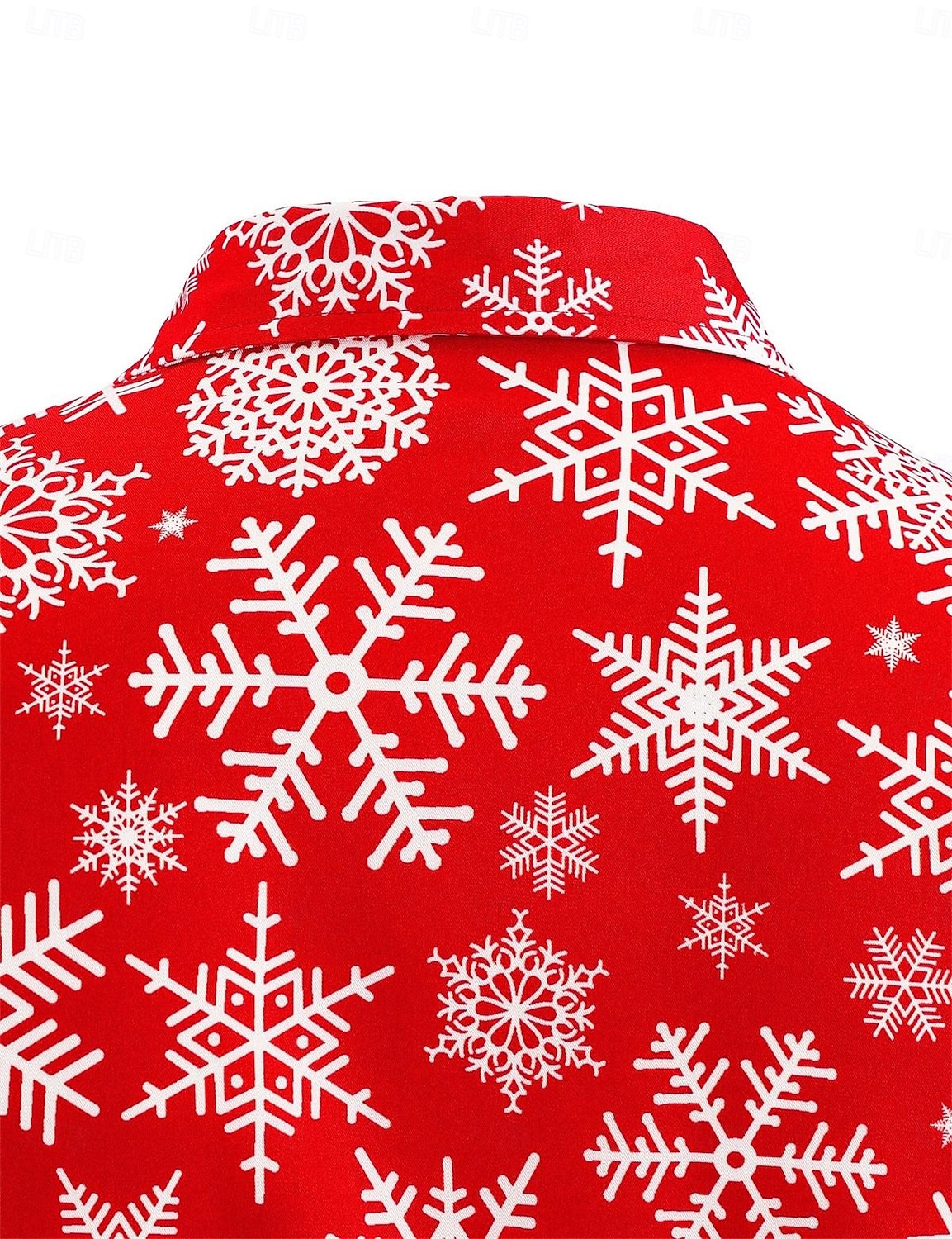 Karácsony Hosszú ujjak Gombos ing Mikulás Grafikus Újdonságok Vicces mert Férfi Felnőttek 3D nyomtatás mert Karácsony Farsang Újév Parti 2025 - $24.99 –P6