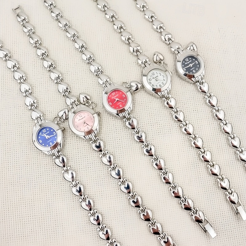 Cadeau de Fête des Mères en Forme de Cœur pour Montres de Femmes Montres Décontractées à la Mode Cadeau Exquis de Fête des Mères pour Montre Décorative pour Femmes de 2026 ? $17.99 –P2