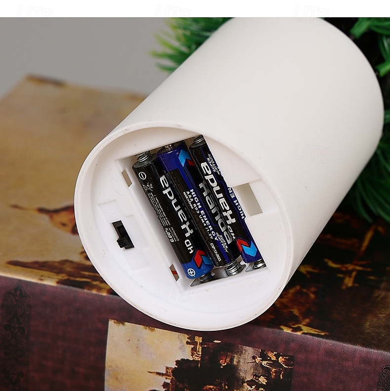 juletre nattlys kreativ simulering bukett nattlys soverom sengelys atmosfærelys hjemdekorasjon skrivebordspynt aaa-batteriboks 2026 - $15.49 –P3