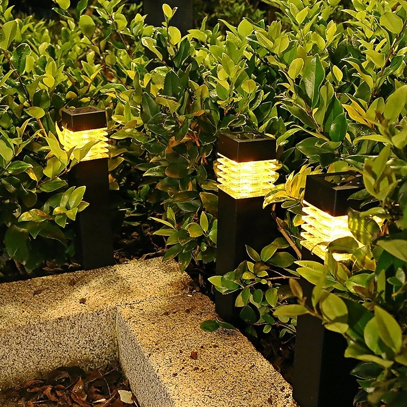 Luz de fadas para paisagem de jardim com energia solar, luz de gramado para decoração de quintal doméstico, iluminação externa à prova d'água, 1 peça de 2025 por $16.49 –P2