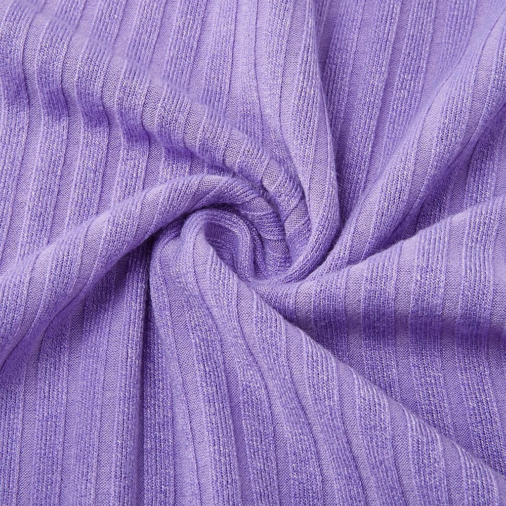 herr t-shirt med smal passform ribbad stickad t-shirt långärmad rund hals vår höst alla årstider enfärgad texturerad stickning modedesigner grundläggande stickning semester gata casual svart vit blå 2025 - $12.99 –P10