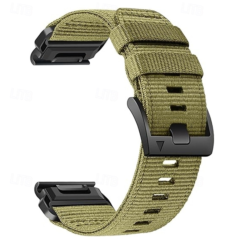 Pulseiras de Relógio para Garmin Fenix 8 43mm Fenix 8 47mm Fenix 8 51mm Epix Pro 42mm Fenix 8 43mm 47mm 51mm 7S Quatix 7X Tactix 7 AMOLED Pro Enduro 2 Epix Gen 2 MARQ Series Descent Mk2S Mk2i Náilon de 2026 por $23.99 –P5