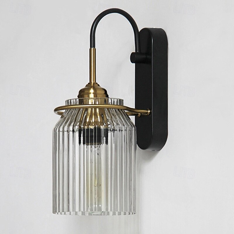 настенный светильник в скандинавском стиле с воронкообразным узором, декоративный зеркальный светильник с подсветкой спереди 2026 - $144.99 –P5