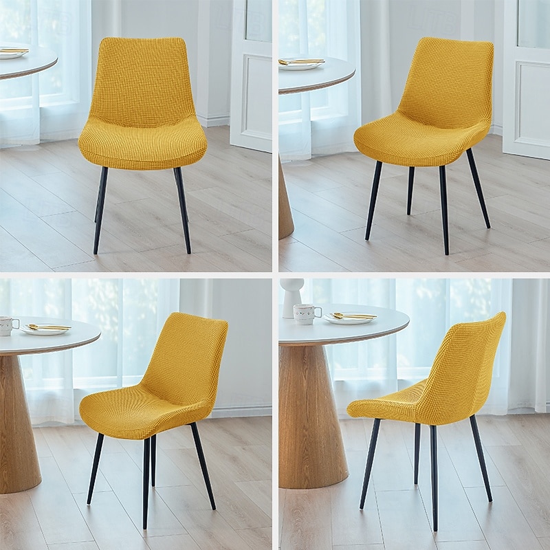 1ks žakárový potah na jídelní židli, strečový potah na židli pro domácnost, kuchyň, banket nebo svatbu v USA 2025 - $11.49 –P9