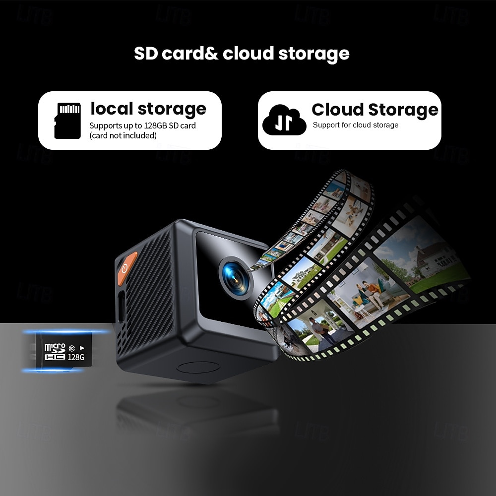 1080P Spy Camera WiFi Camera Hidden Home Security Nanny Cam with Phone App Control Mini Small Cam Night Vision Motion Detection Video Recording 2025 - $24.99 –P2