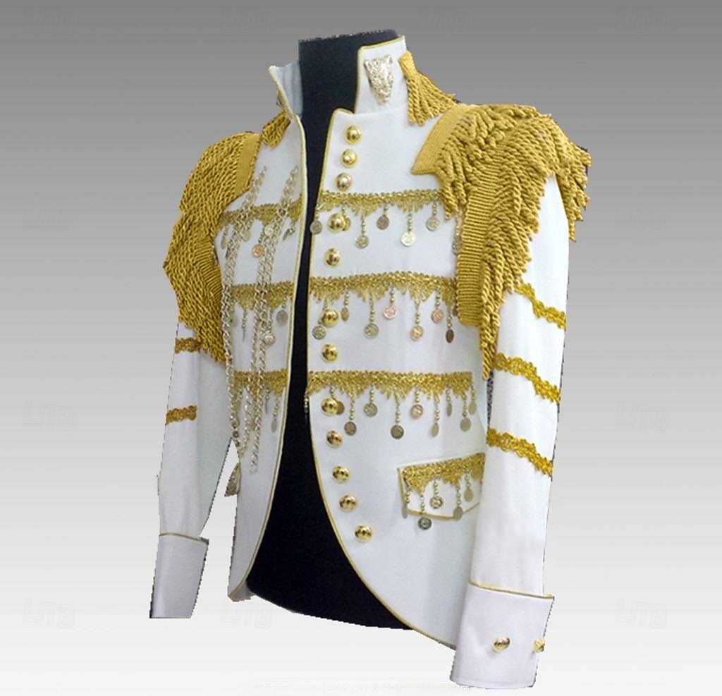 Real Abrigo Baile de Máscaras Chaqueta de circo Príncipe Aristócrata Retro Antiguo Rococó Adulto Hombre Carnaval Mascarada Evento / Fiesta Disfrazarse 2026 - $141.99 –P15