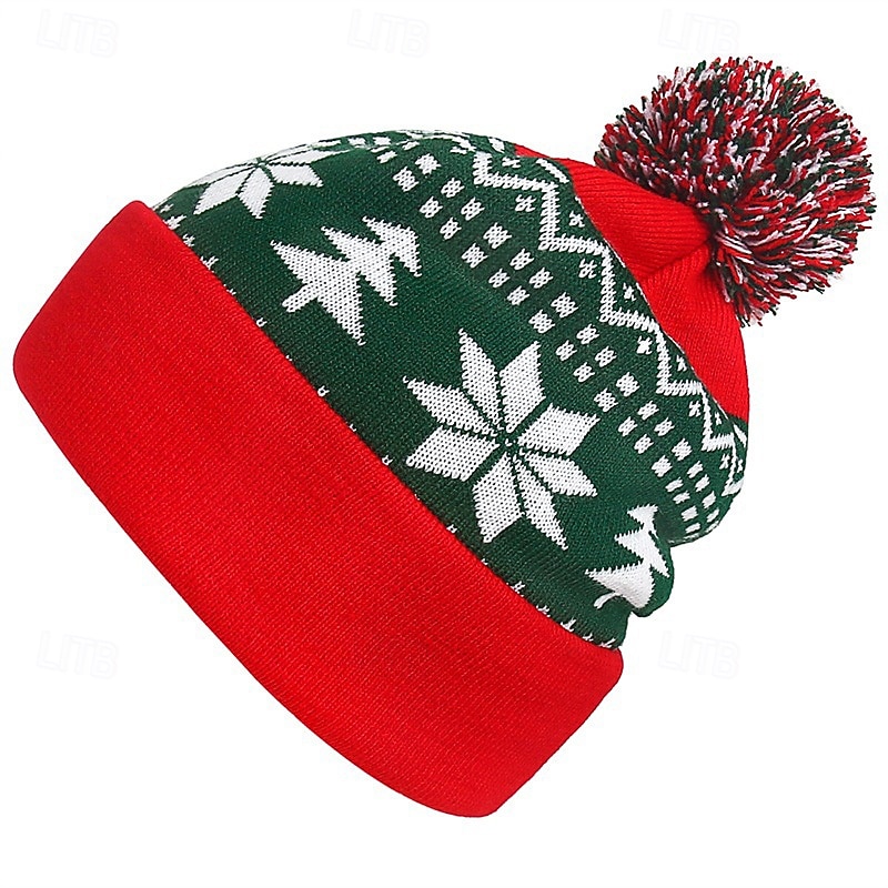 Women's Hat Winter Hats Warm Street Holiday Weekend Knitted Geometric Pattern 2025 - $29.99 –P6