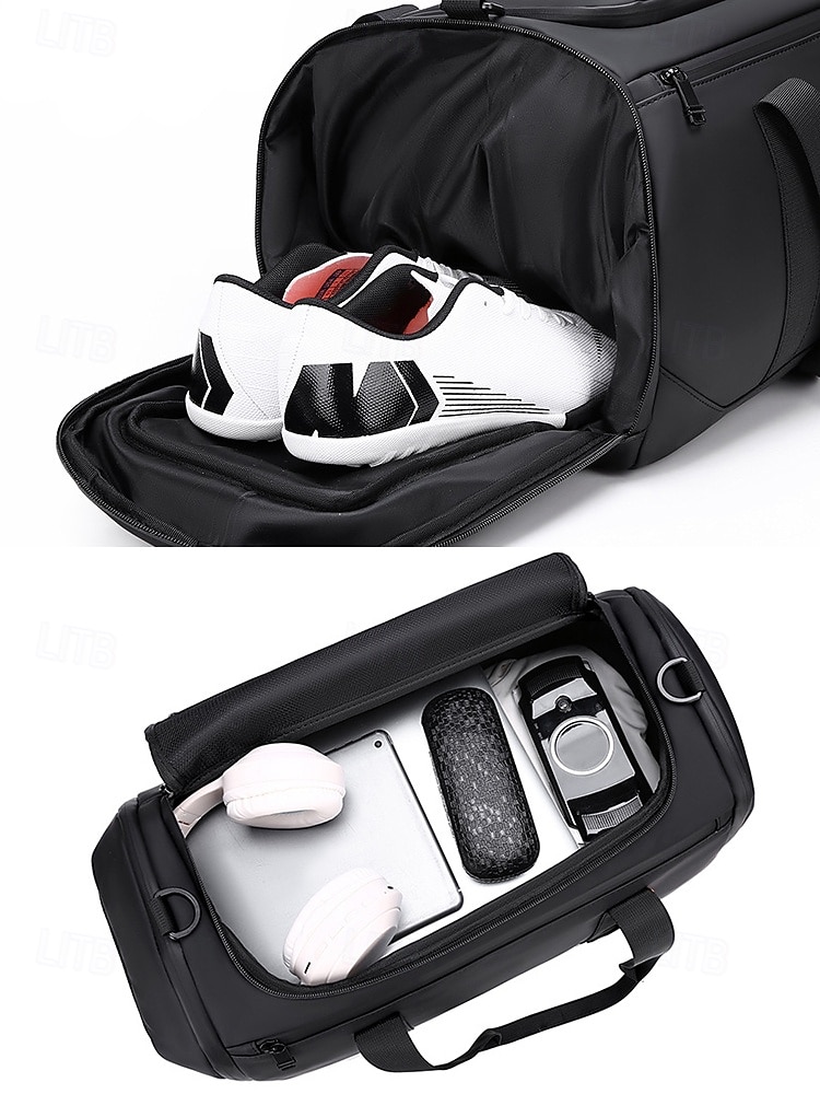 borsone da uomo impermeabile e antigraffio – borsa da viaggio e palestra di grande capacità con scomparto per scarpe, borsa sportiva resistente per il weekend, per fitness, attività all'aperto e viaggi di lavoro del 2026 a $34.99 –P9