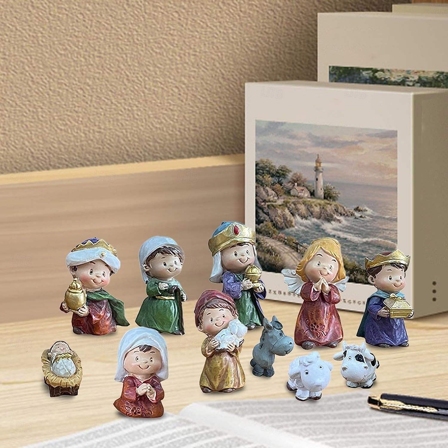 Nativity Advent Calendar 2025 Nativity Set for Kids Christmas Advent Calendar for Kids Boys Girls Teens Toddler Children Christian Religious Advent Calendar Gifts Toy 2025 - $19.99 –P7