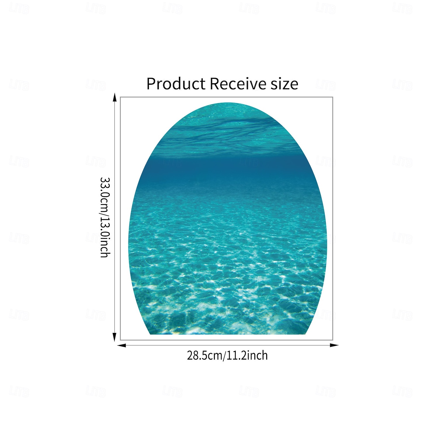 Autocollant de toilette en coquillage océan amovible, autocollant mural de salle de bain, imperméable, décor de couvercle de toilette, thème marin, accessoires de décoration pour la maison de 2026 ? $10.49 –P8