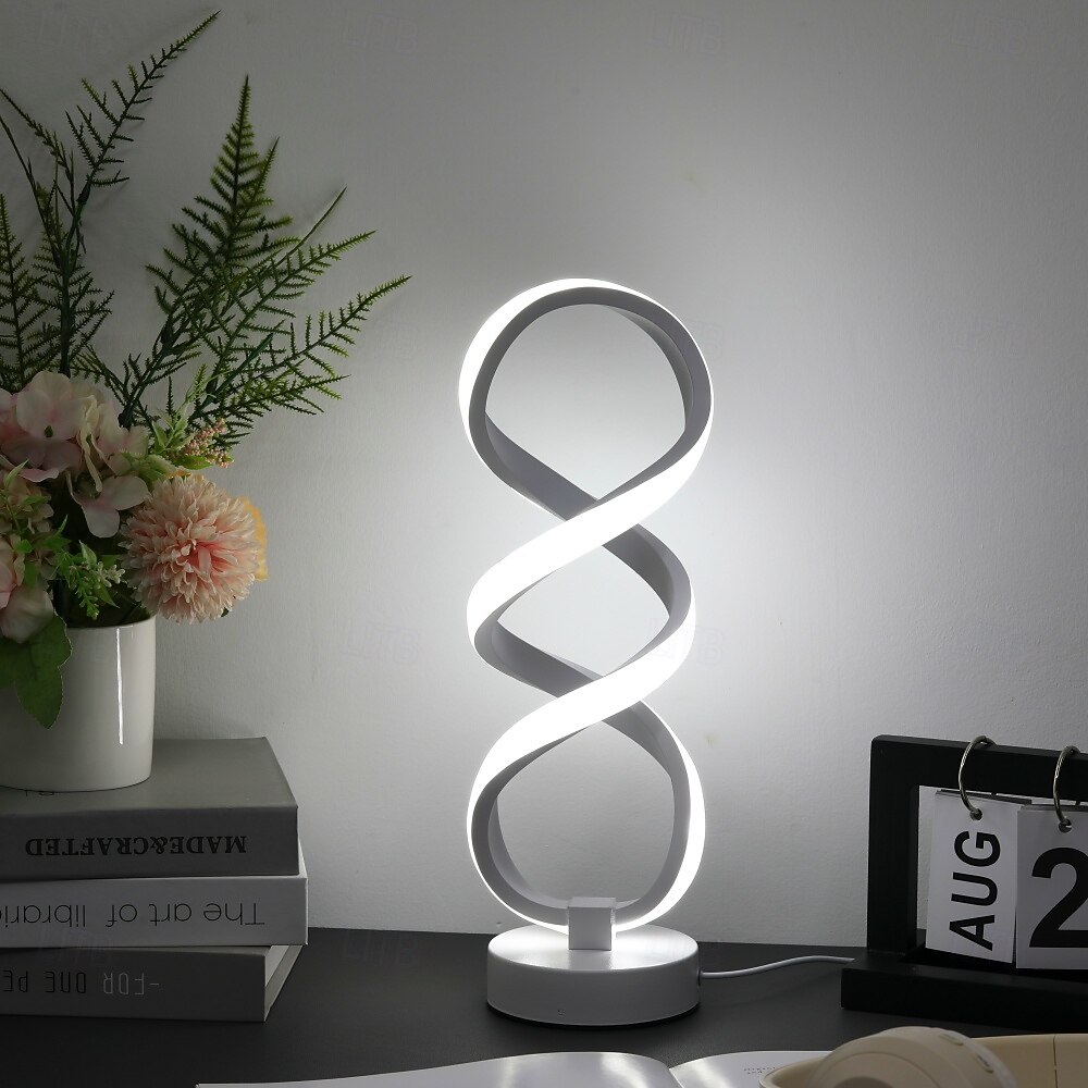 Table Lamp / Desk Lamp / Bedside lamps Decorative Artistic / Nordic Style USB Powered For Bedroom / Study Room / Office DC 5V White 2026 - $22.99 –P13