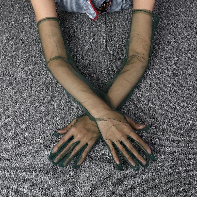 Dámské 1 pár Špičky prstů / Rukavice bez prstů Šik ven / Venkovní Rukavice - Jednobarevné Celý prst 2025 - $14.49 –P5