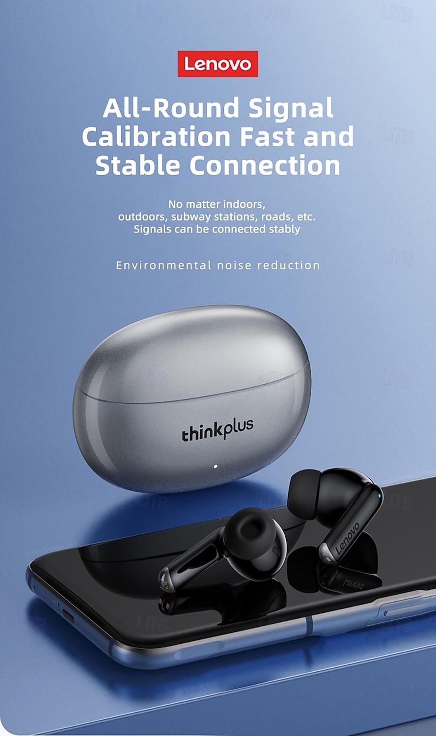 Беспроводные наушники Lenovo XT88 TWS с Bluetooth 5.3, эргономичный дизайн, глубокие басы, наушники-вкладыши для Apple, Samsung, Huawei, Xiaomi, Mi, для бега, повседневного использования, путешествий, 2026 - $29.99 –P11