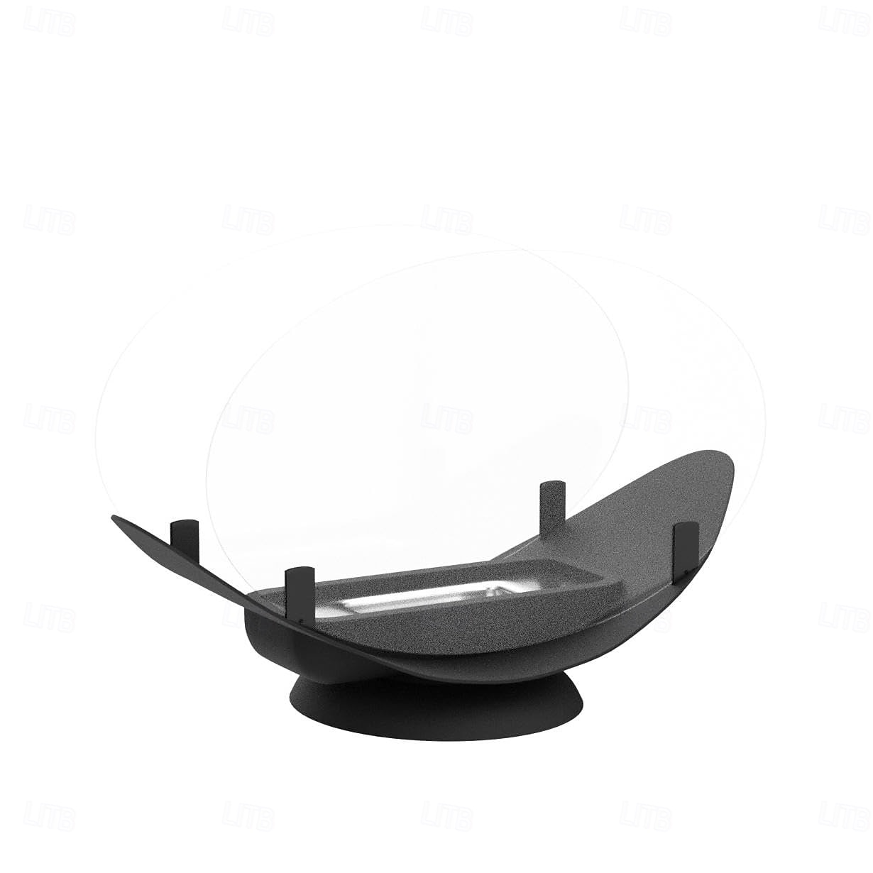 lareira de mesa portátil, lareira a bioetanol sem fumaça, queima limpa, fogueira, lareira sem ventilação, vidro, para salas &cadeiras, decoração elegante de 2026 por $97.99 –P4